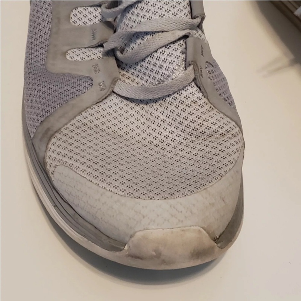 Nike Lunarlon Lunar Flash Athletic Shoes Gray White Mens 13 - Picture 9 of 9